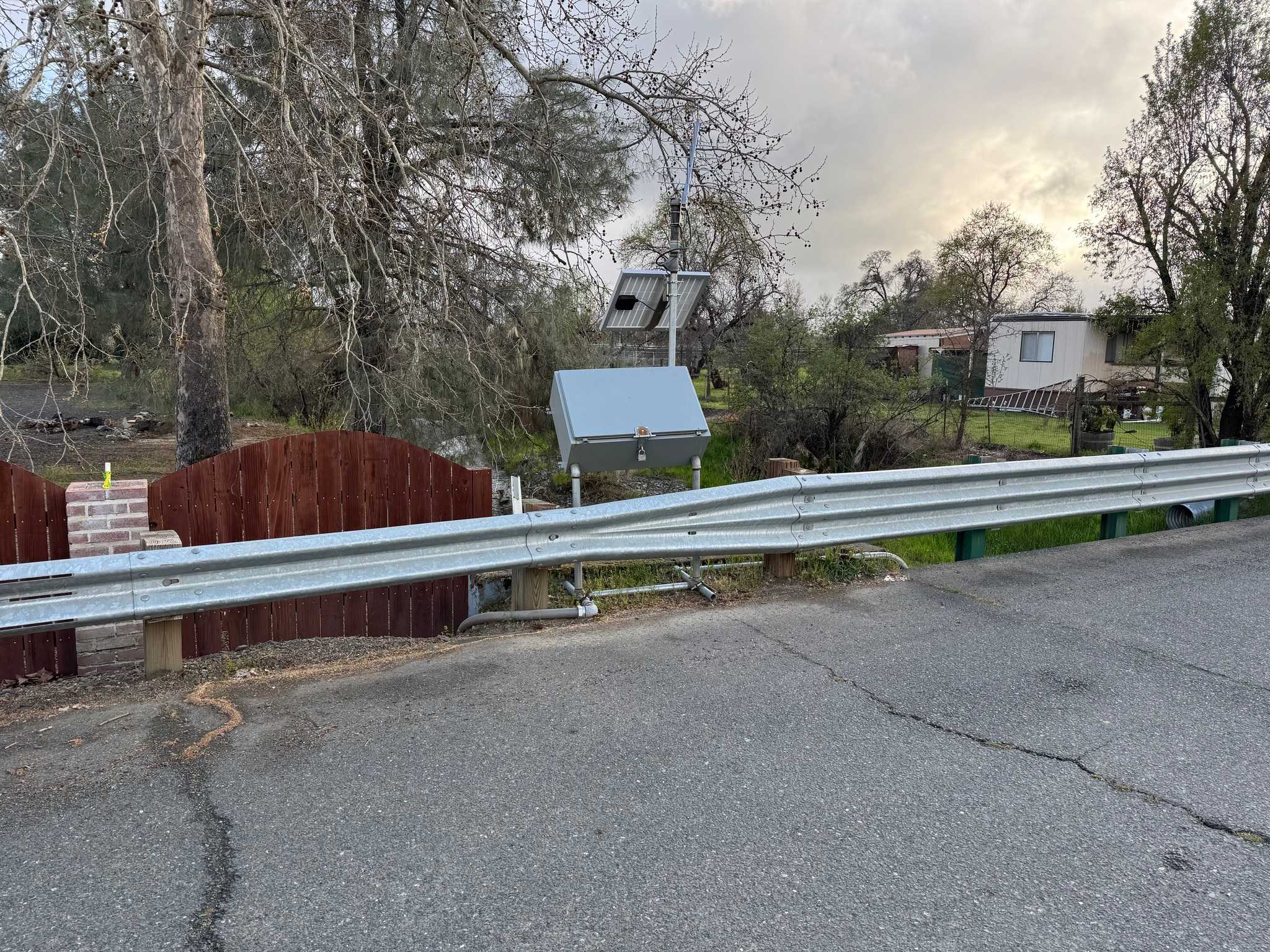 USGS Gage on Cole Creek / Sylar Ln